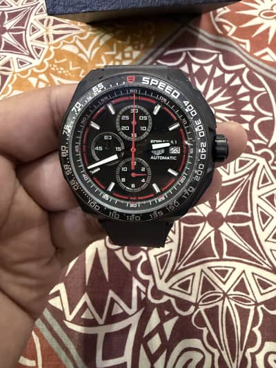TAG Heuer Formula 1 Chronograph – Black & Red Sports Watch