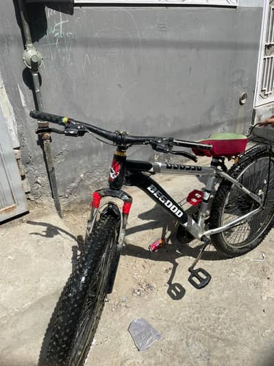 begood mountain cycle fat tyres front 3gears back 7 gear sa cycle hain