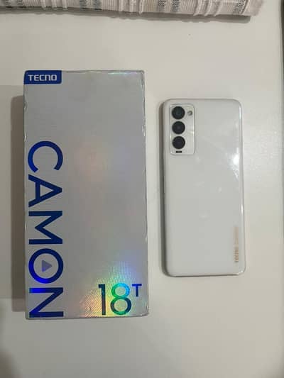 TECHNO CAMON 18T WITH BOX PTA