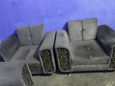 Full house lounge deal - 2 sofa cum beds + table + tv unit