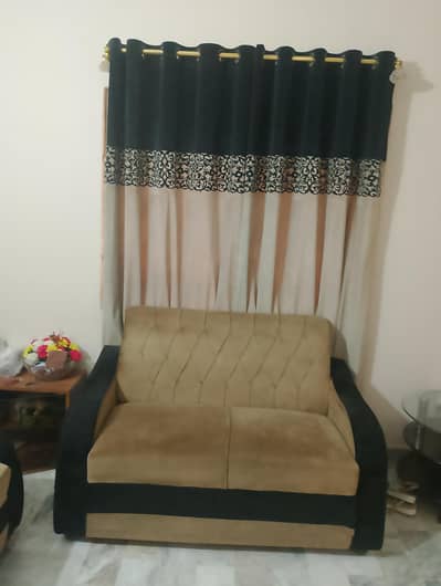 2  curtains imported fabric by nursery
