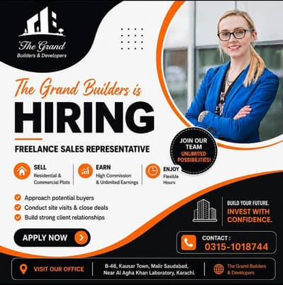 We Are Hiring Sales Girl