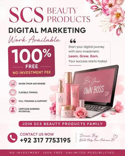 Digital Marketing Work Available – Free Joining & No Investment 
