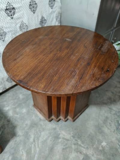 Solid Wooden Dining Table.