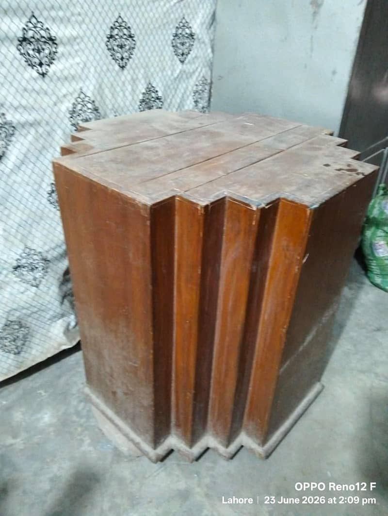 Solid Wooden Dining Table. 1