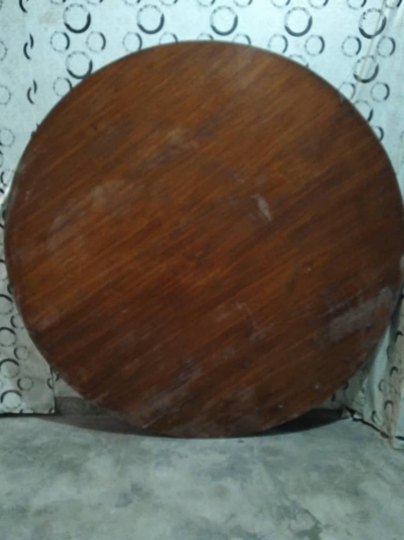 Solid Wooden Dining Table. 2