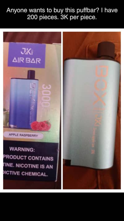 Vape - Airbar, Puffbar, Pod