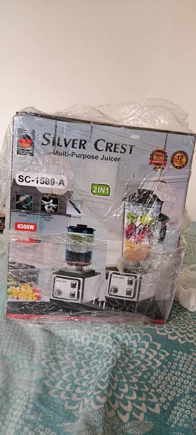SILVER CRRST multi purpose juicer