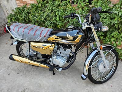 Honda cg 125 GOLD EDITION 2026 MODEL SELF START
