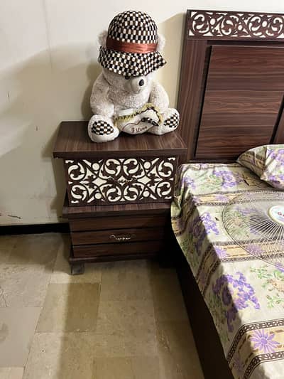 Order created untouched Furniture set , big space under the bed