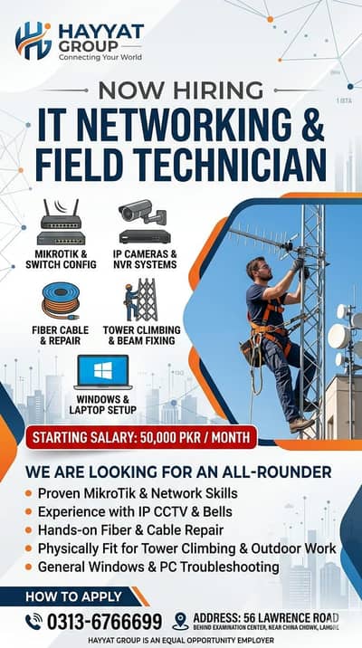 IT Networking & Field Technician