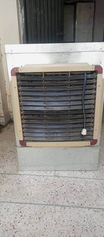 room cooler body with dc motor