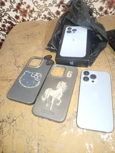 Apple iPhone 13 Pro | Non PTA | Factory Unlock | Sierra Blue|Waterpack