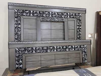 bed set wooden best quality