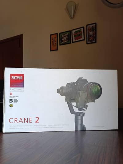 Selling Used Zhiyun Crane 2 with all Acessories