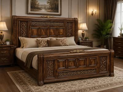 Premium wooden Furniture (Bed side table & dressing table)