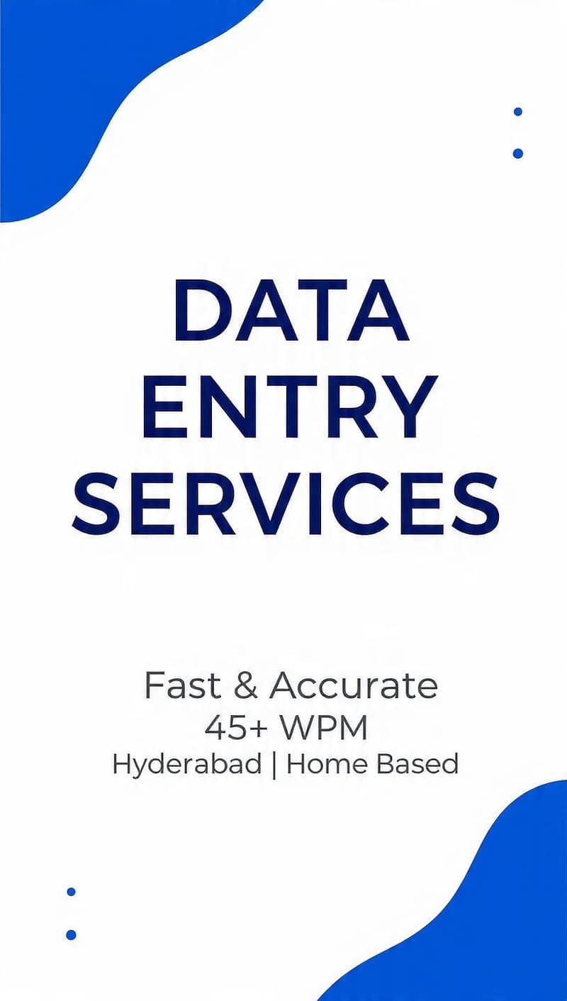 Fast Typing & Data Entry Work 0