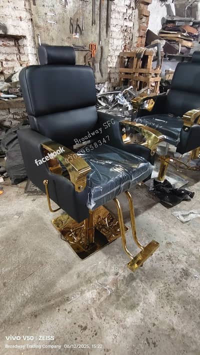 Saloon chairs Barber chairs Manicure Pedicure massage bed trolley