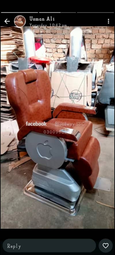 Saloon chairs Barber chairs Manicure Pedicure massage bed trolley