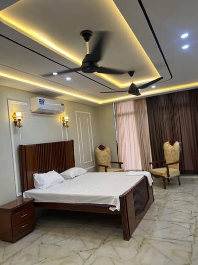 2 bed fully furnished apartment in Buch villaz(03277342171)