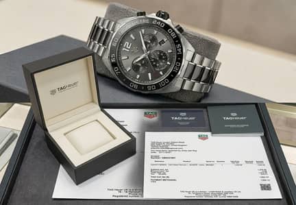 Tag Heuer Formula 1 Ceramic Chronograph (43mm) full set with invoice