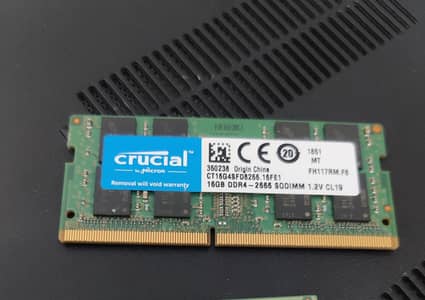 16Gb Ram - ddr4 RAM crucial brand