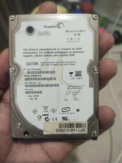 80GB HDD
