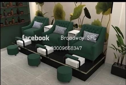 Saloon chairs Barber chairs Manicure Pedicure massage bed trolley