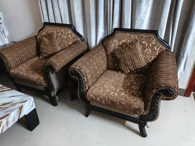 7 seater Sofas with table