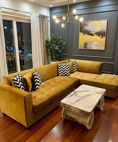 L shape sofa