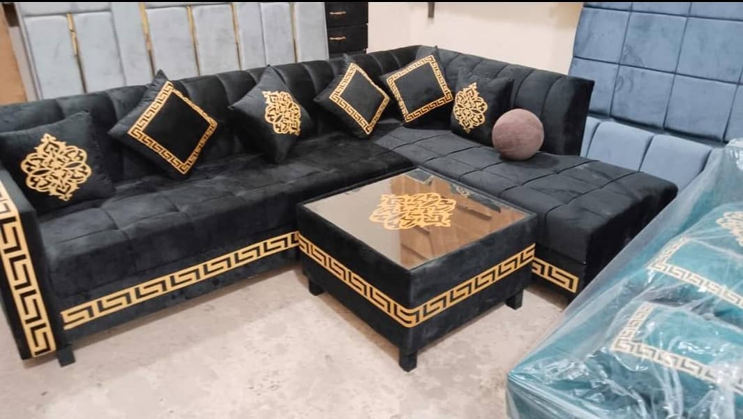 L shape sofa 1