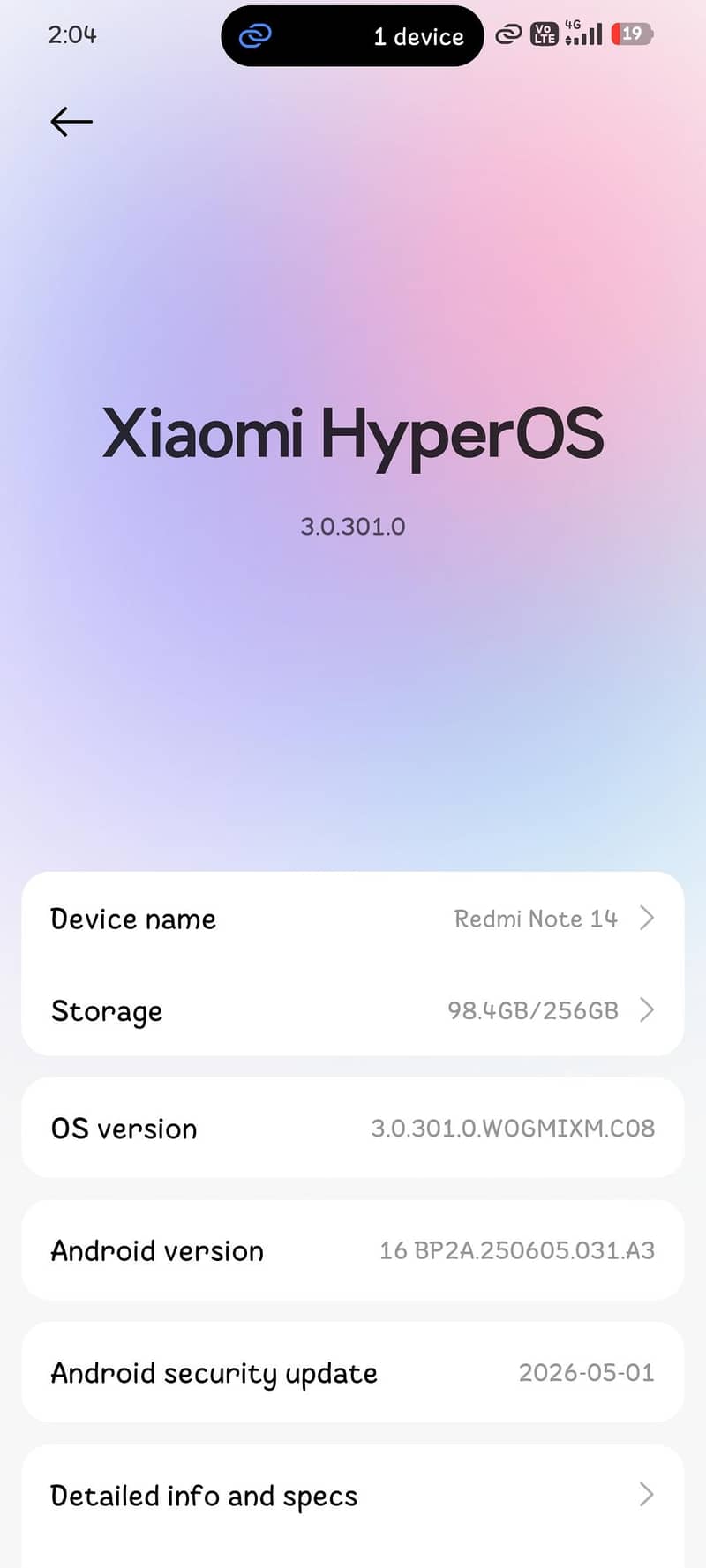 Xiaomi Redmi Note 14 1