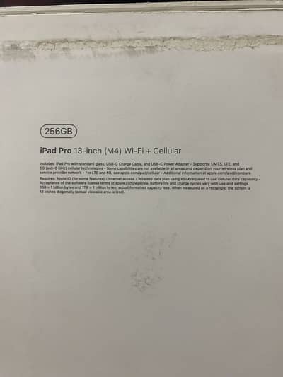 Apple iPad Pro M4 13-inch (Wi-Fi + Cellular) 256gb