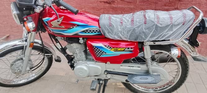 Honda 125 2024 model new condition hn