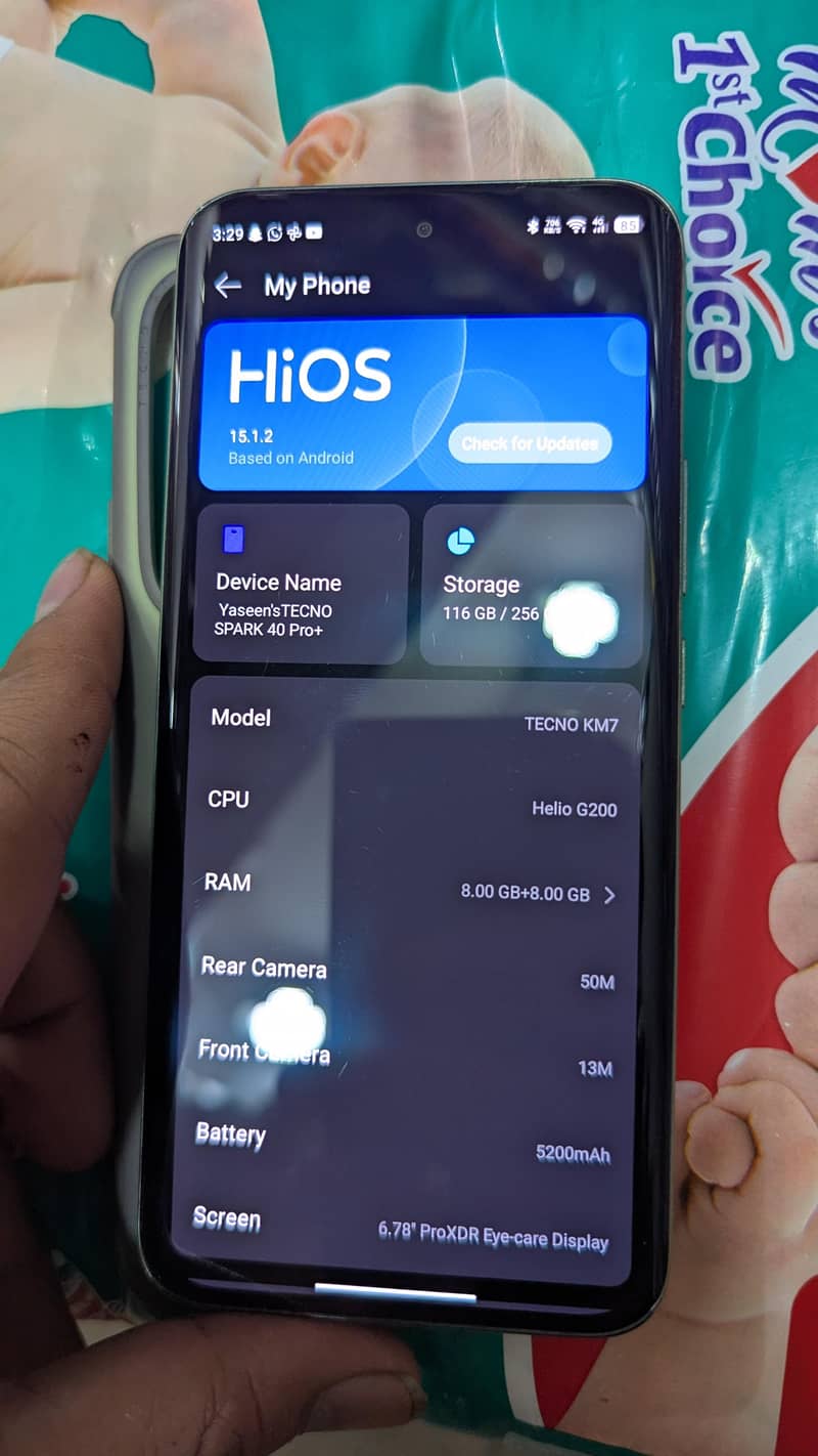 Tecno spark 40 pro plus 4