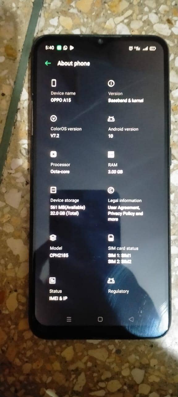 OPPO A15 6