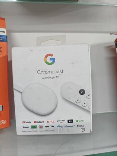 Google Chrome Cast 4k Open Box Like New