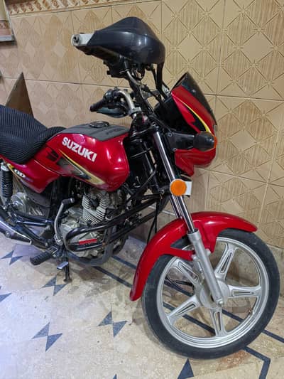 SUZUKI GD110 RED 2024 MODEL, 9.5/10 Mileage 19671