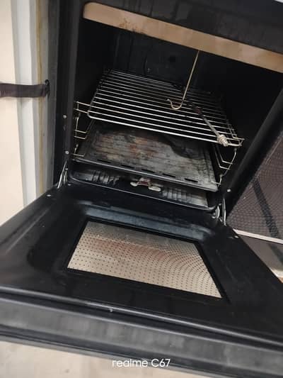 Canon CR-345 5-burner cooking range.