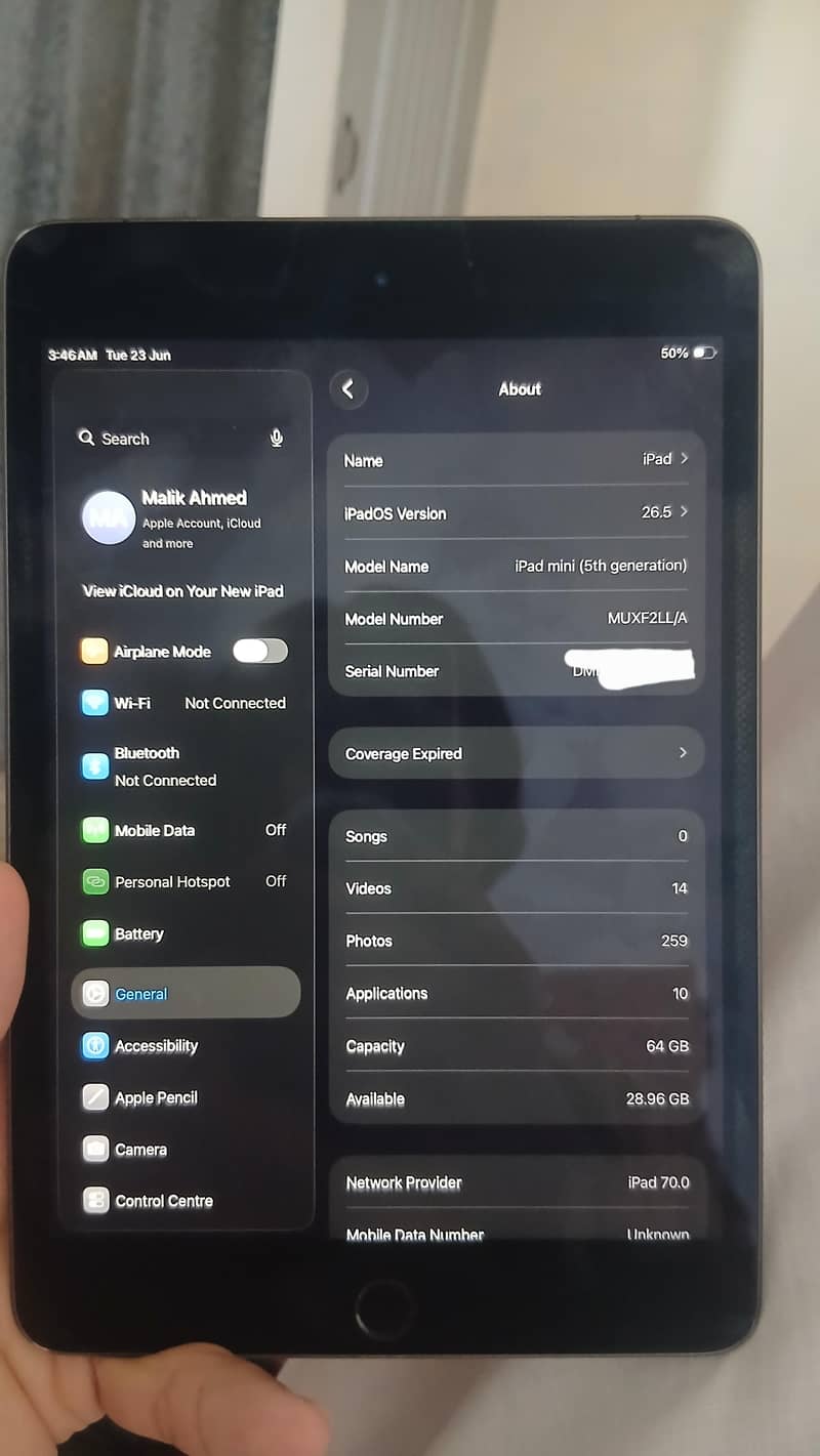 IPAD Mini 5 6