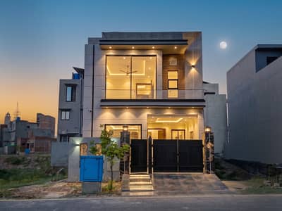 5 Marla Facing Park Modern House For Sale in Lake City Sector M-6