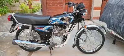 Honda Cg 125 2025 first owner geniune condition soundless engine