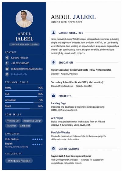 i want job