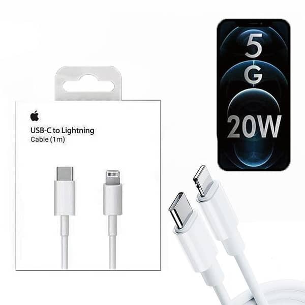 Iphone Pd Cable 20w Aaaa Quality Lightening To Type C