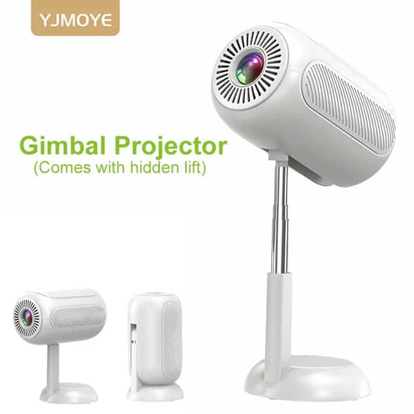 TS-6 YJMOYE 4K Smart Mini Projector | Android 11, WiFi 6, Portable Home Cinema