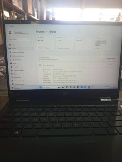 hp pavilion x360 core i5 10th genration [ 16gb ] [ 512gb]