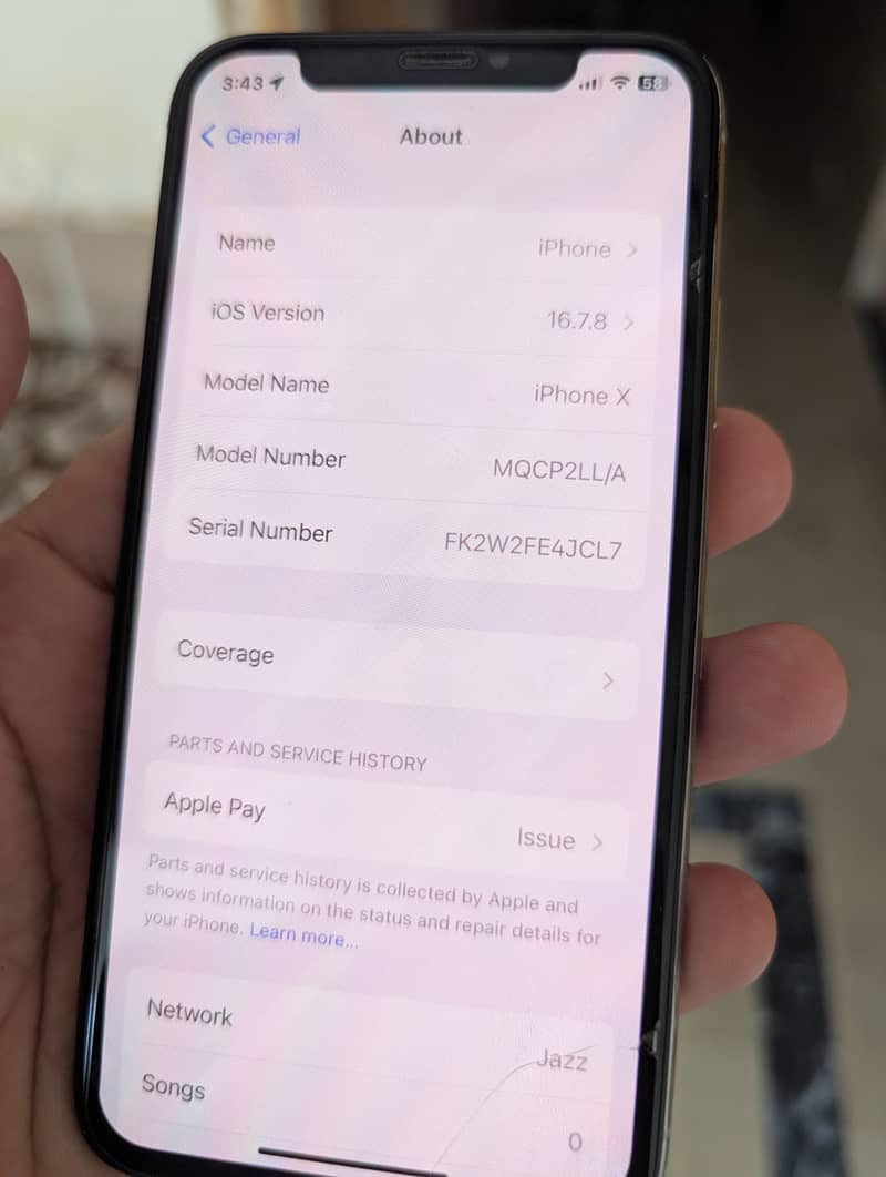 Apple iPhone X 5
