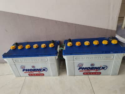 phoenix battery ext140 A | 6 months used |