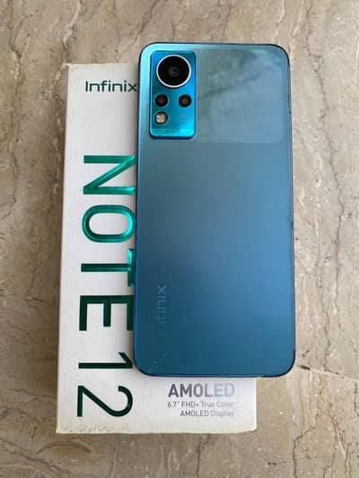 Infinix Note 12 genuine 6-128 with box