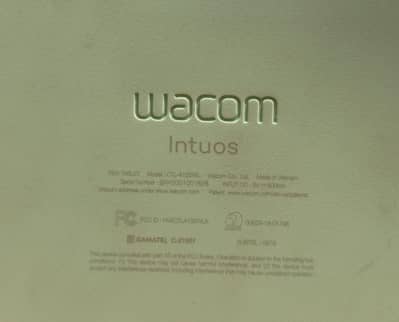 wacom tab
